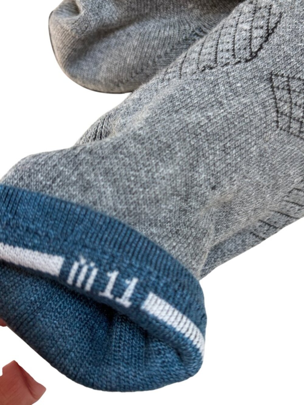 Kytin Men's QTR - Wool (Heather Grey / Black) - Size 11 - Picture 9 of 9